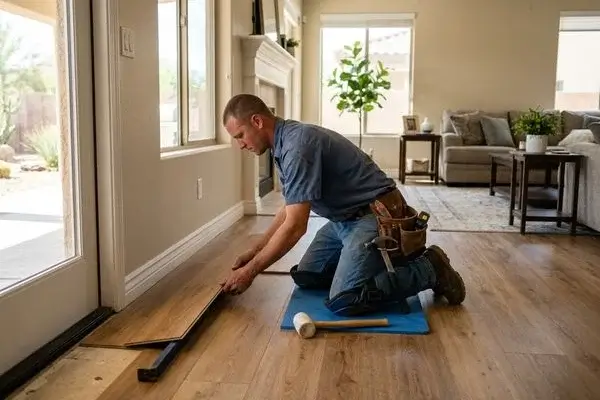 Flooring installation in Sun City, AZ